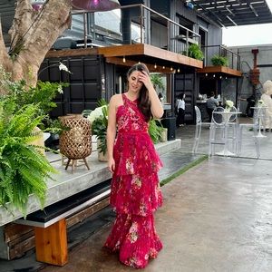 Beautiful Marchessa Notte, color Berry, size 2, never used